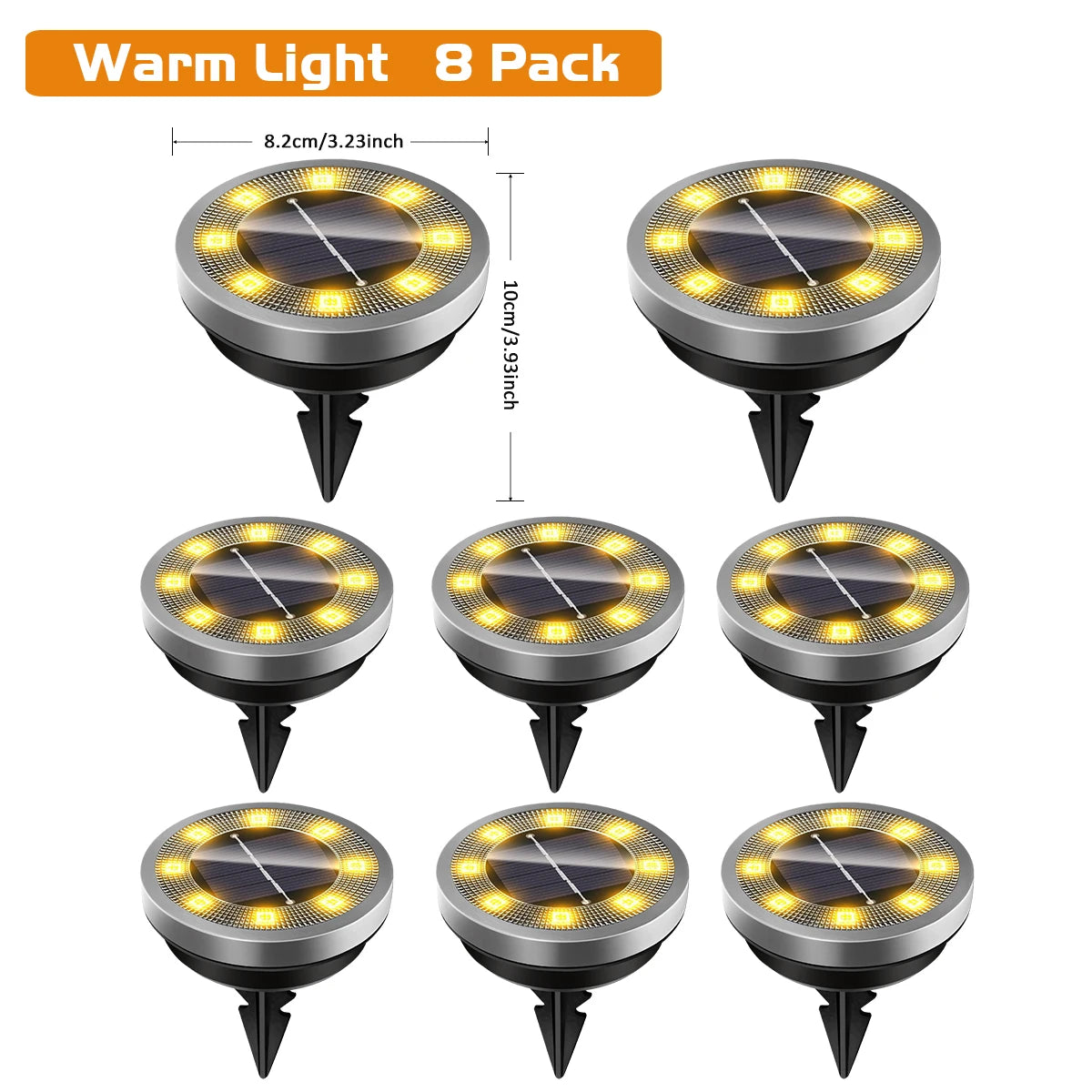 Lumières Solaires au Sol IP65