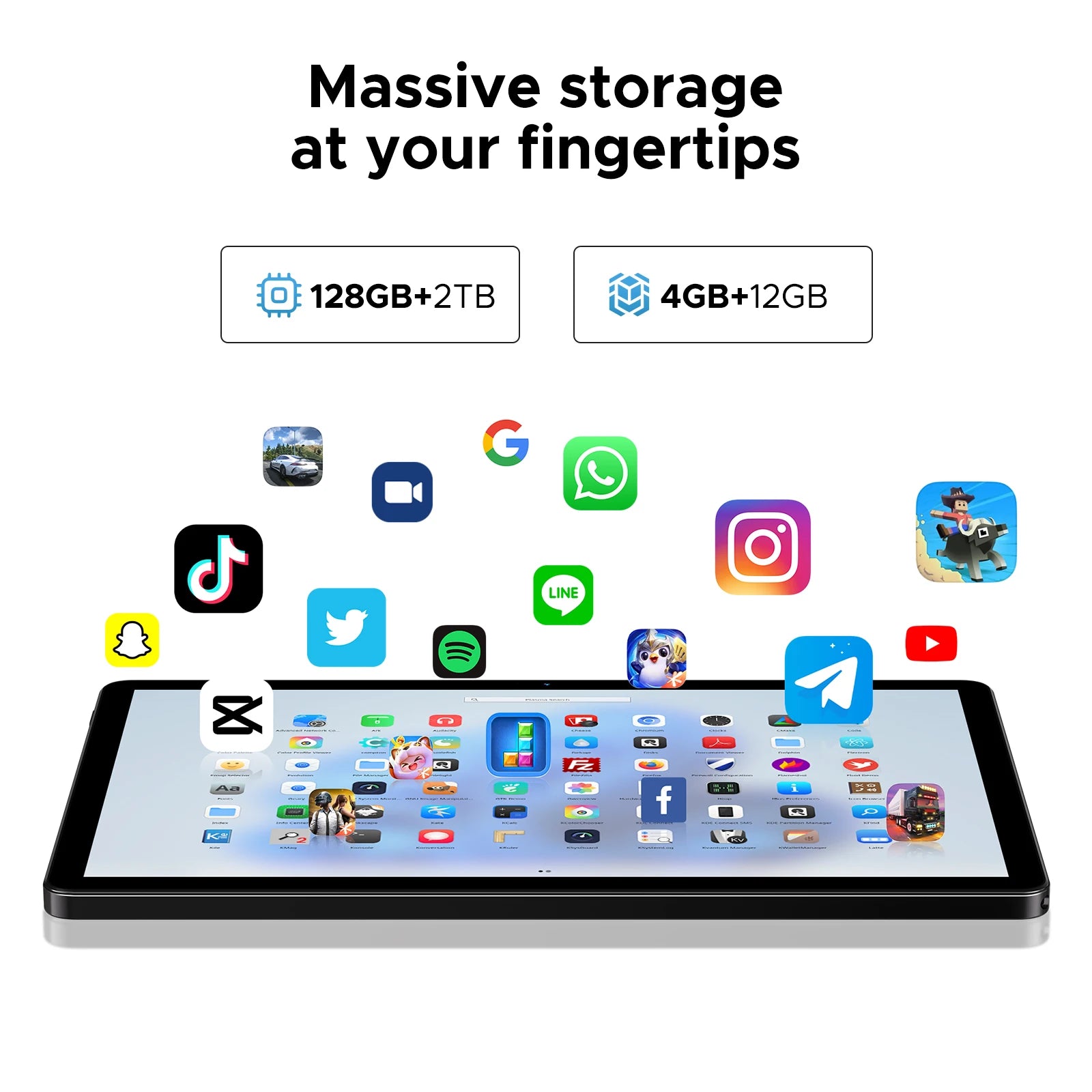 Tablette DOOGEE U11 11" Android 16 - 16GB+128GB - Écran 90Hz - Batterie 8580mAh