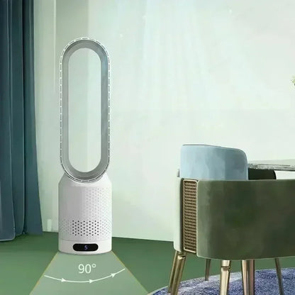Ventilateur Colonne Sans Pale — Silencieux, Design & Sécurisé