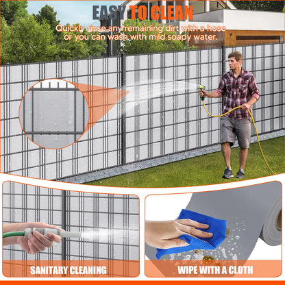 Lames Brise-Vue PVC pour Clôture