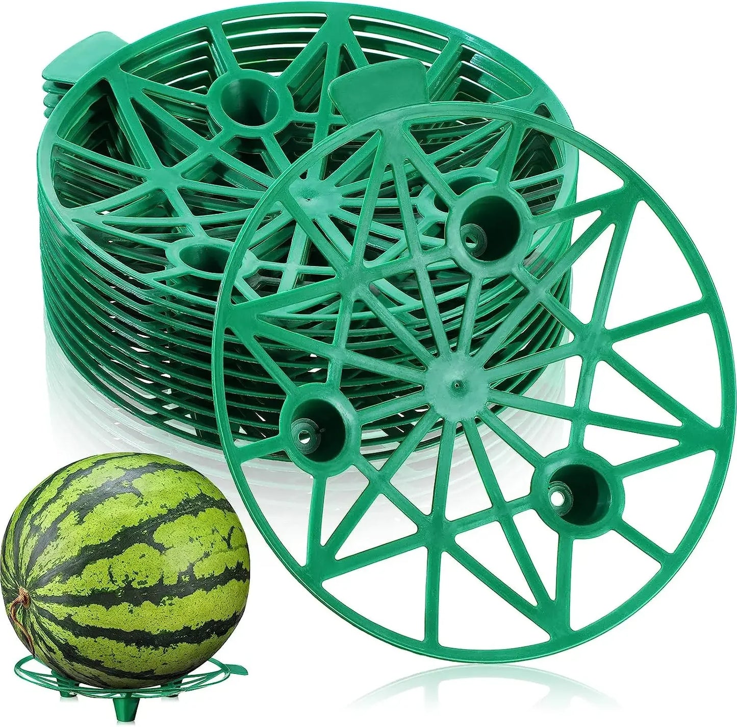Support Fruits Jardin – Plateau Protège-Melon & Fraise (Lot de 10)