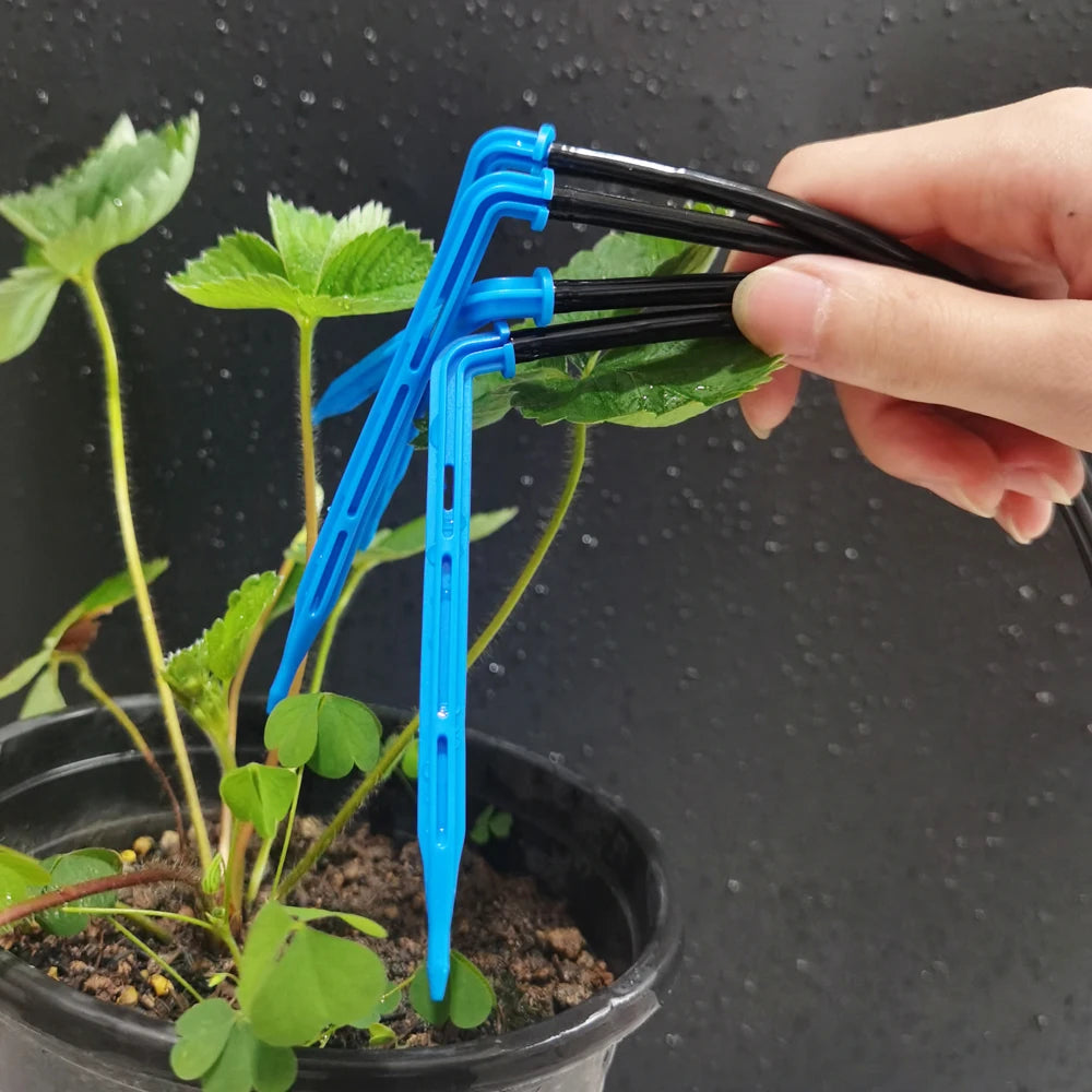 Kit d’Irrigation Goutte-à-Goutte 2 ou 4 Voies – Flèches Drip 3/5mm pour Pot, Jardin et Serre