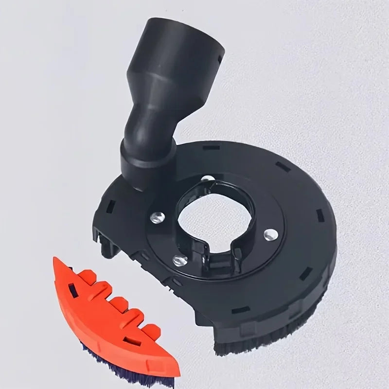 Carter Protection Poussière Meuleuse 100-125mm Capot Aspiration Béton Pierre Coupe Disque