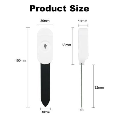 Capteur d'Humidité du Sol ZigBee Tuya – Température & Humidité | Jardin Connecté