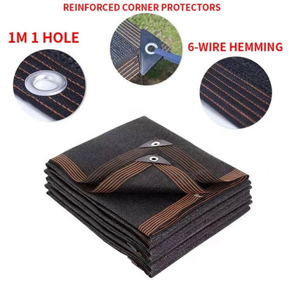 Filet d’ombrage HDPE anti-UV 85-90% – Jardin, Terrasse, Pergola, Voiture | 4 couleurs