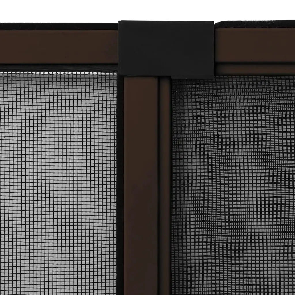 Moustiquaire Extensible pour Fenêtre vidaXL – Cadre Aluminium, (75-143)x50 cm, Sans Perçage