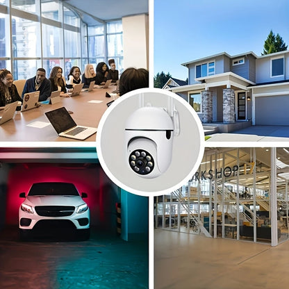 Caméra de Sécurité WiFi 1080P HD BoyKeep – Vision Nocturne Couleur, Audio Bidirectionnel, Rotation 360°
