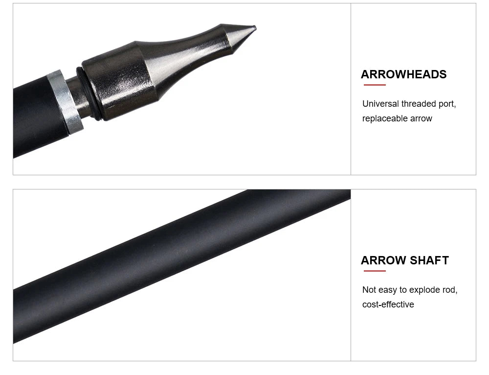 Arc Recurve Tir à l'Arc 20-50lbs Démontable avec Flèches Carbone Carquois Cible Entraînement