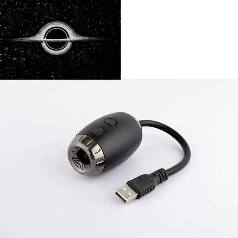 Projecteur d'Étoiles USB LED - Lumière d'Ambiance Galaxie pour Voiture et Intérieur