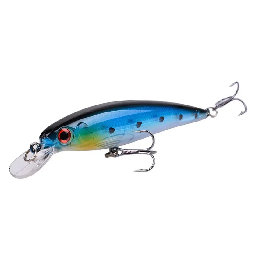 Leurre Pêche Minnow Laser 11cm 13g Poisson Nageur Crankbait Carnassier Brochet Perche Wobbler
