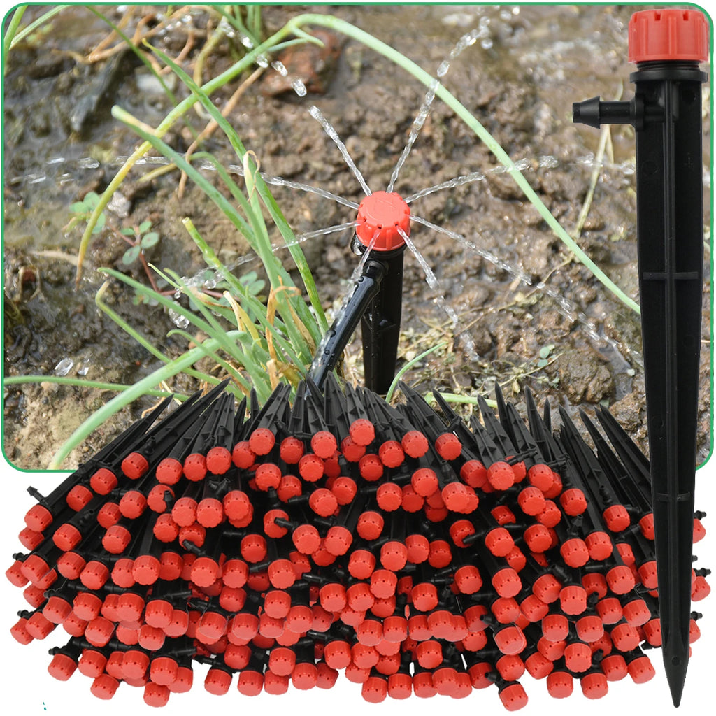 KESLA 5M-50M Automatic Watering Drip Irrigation System Garden Hose DIY Micro Drip Watering Kits w/ Adjustable Sprinkler Dripper