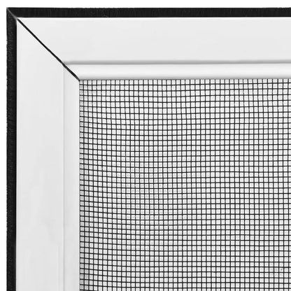 Moustiquaire Extensible pour Fenêtre vidaXL – Cadre Aluminium, (75-143)x50 cm, Sans Perçage