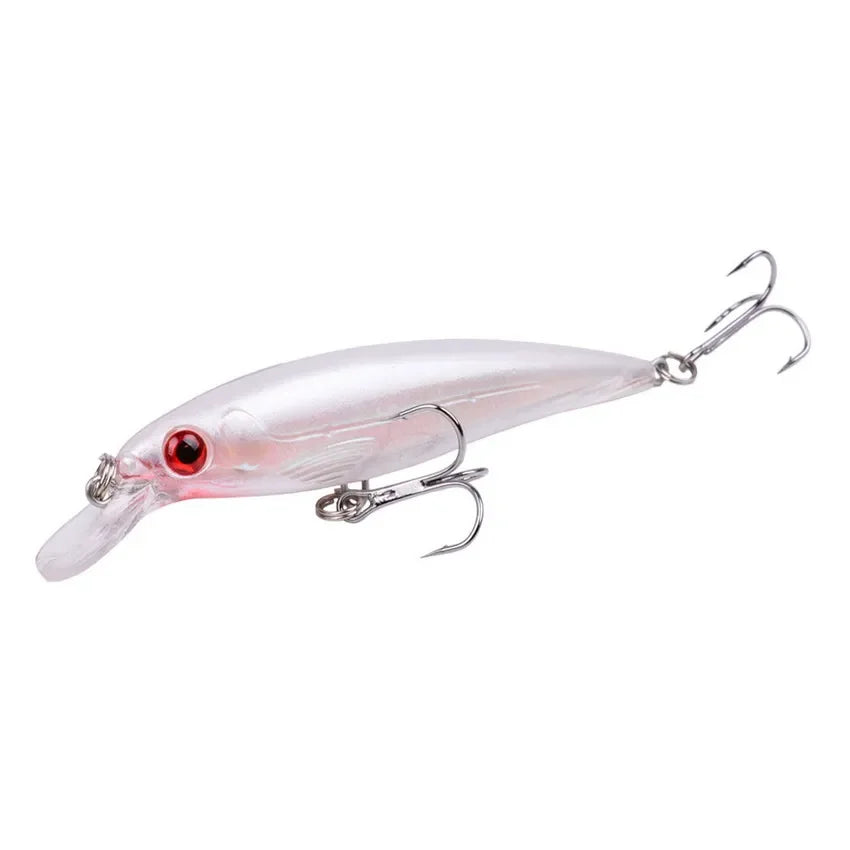Leurre Pêche Minnow Laser 11cm 13g Poisson Nageur Crankbait Carnassier Brochet Perche Wobbler