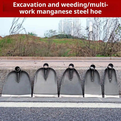 Houe de jardinage multifonction – Acier forgé, désherbage & plantation