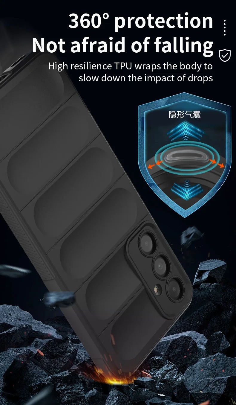 Coque Antichoc Silicone Liquide Samsung Galaxy S24 Ultra S23 Plus S22 S21 FE A05 A15 A25 A35 A55