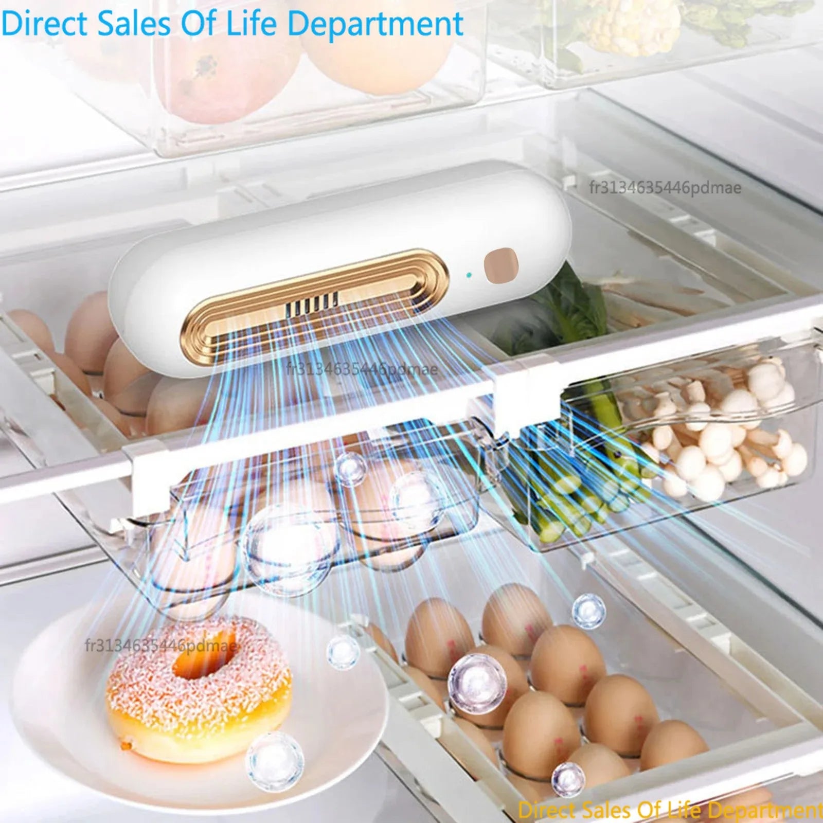 Purificateur d'air & Désodorisant Réfrigérateur USB – Voiture, Toilettes, Cuisine