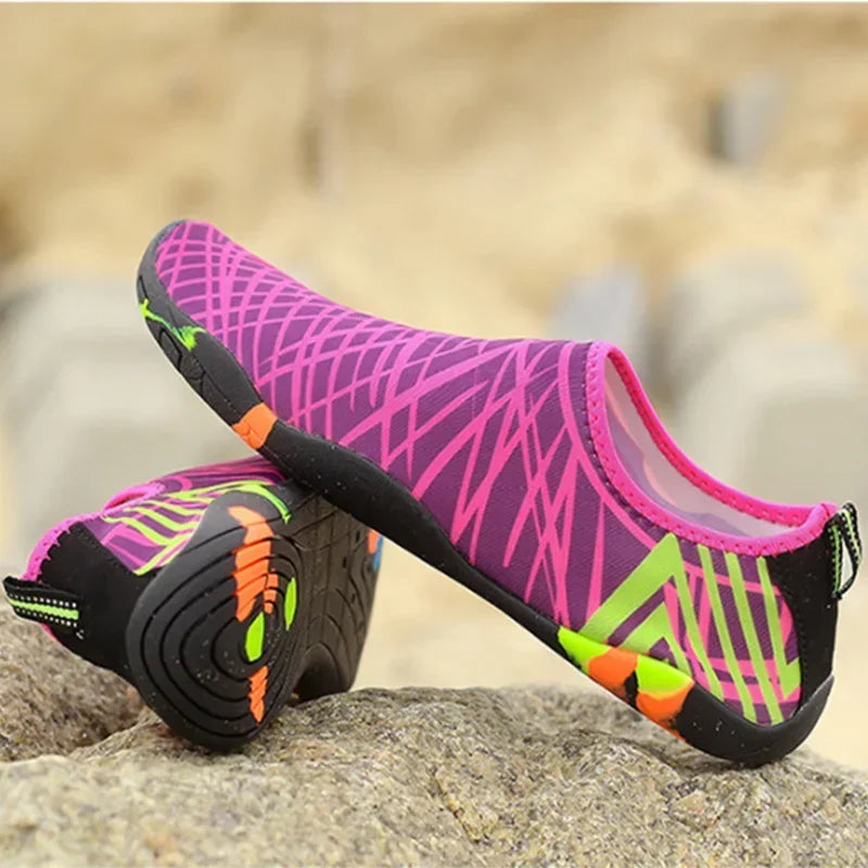 Chaussures unisexes pour la natation, le yoga et la plongée en eau douce. Sandales de plage et de randonnée pour hommes et femmes, pieds nus, antidérapantes, pour la plongée en mer et en rivière. 