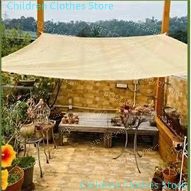 Toile d'Ombrage HDPE 90% - Protection UV Jardin Pergola Piscine - Noir - Tailles Multiples