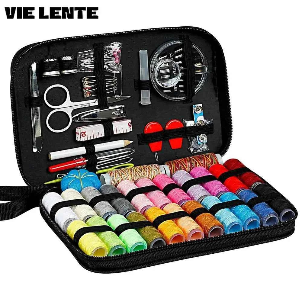 Kit de Couture Complet – 68 ou 98 Pièces, Boîte de Rangement Incluse