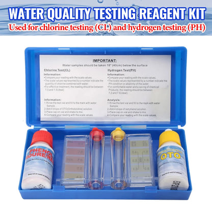 Kit Test Piscine pH et Chlore – Testeur Eau Piscine, Aquarium & Hydroponique