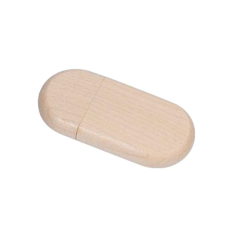 Clé USB Bois Personnalisable JASTER - 4GB à 128GB avec Boîtier Cadeau