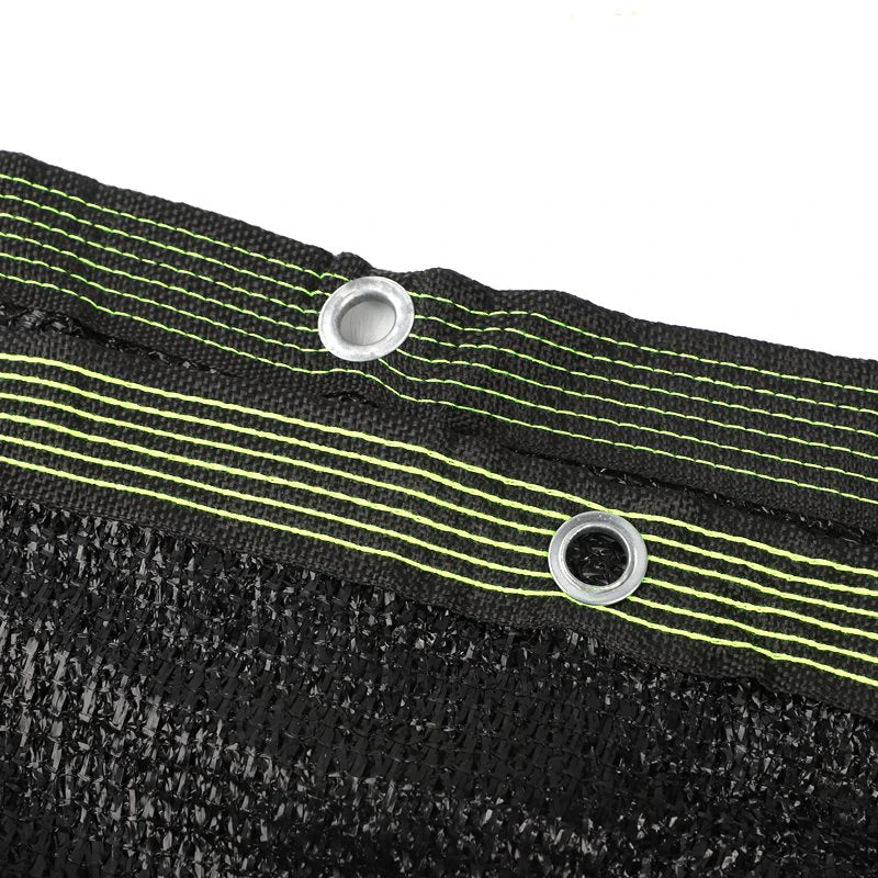 Filet d'Ombrage HDPE Noir 4/6/12PIN – Pare-Soleil Anti-UV 50~90% | Jardin, Serre, Pergola