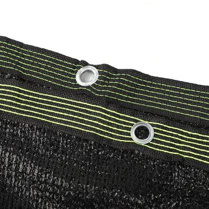 Filet d'Ombrage HDPE Noir 4/6/12PIN – Pare-Soleil Anti-UV 50~90% | Jardin, Serre, Pergola