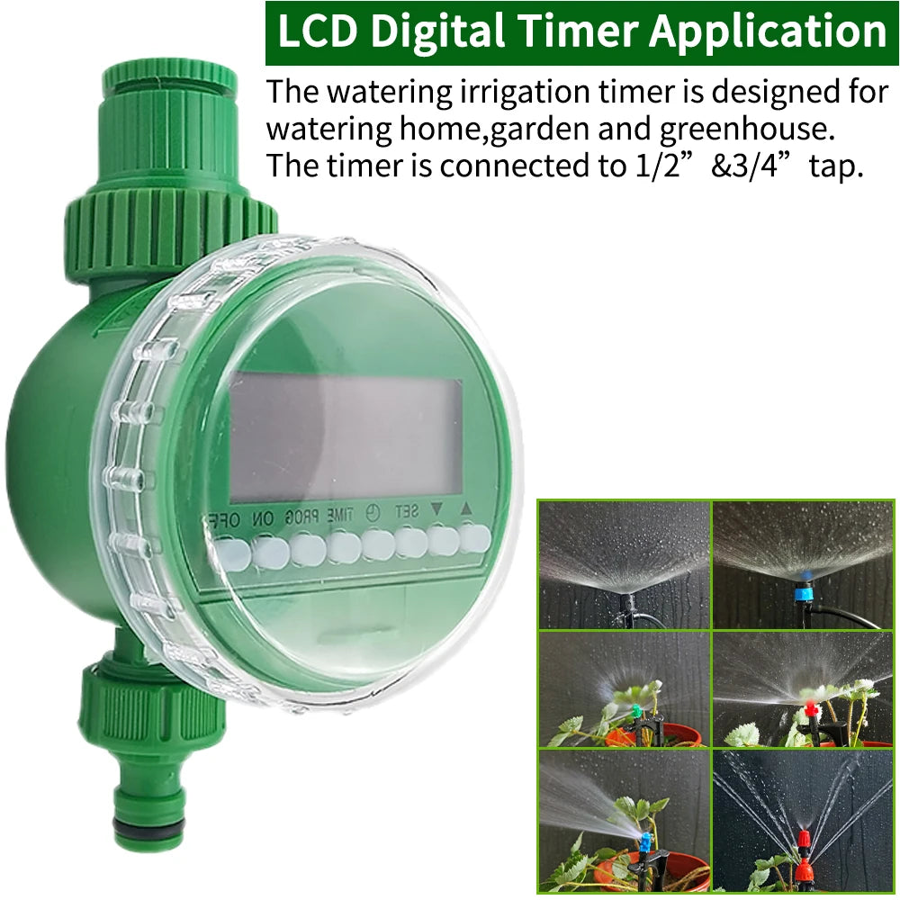 Système d'Irrigation Goutte-à-Goutte Oasis 5-50M - Arrosage Automatique Jardin Potager