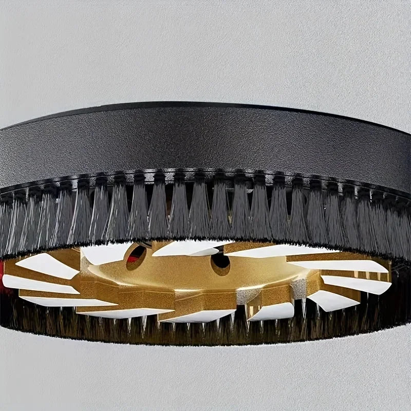 Carter Protection Poussière Meuleuse 100-125mm Capot Aspiration Béton Pierre Coupe Disque