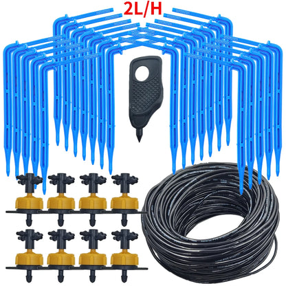 Kit d’Irrigation Goutte-à-Goutte 2 ou 4 Voies – Flèches Drip 3/5mm pour Pot, Jardin et Serre