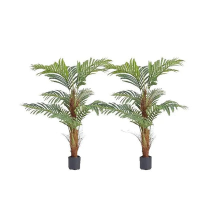 Palmier Artificiel 120/150/180 cm – Fausse Plante en PE, Anti-Basculement, Faible Entretien