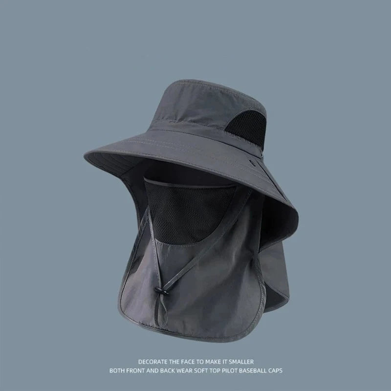 Chapeau Bob Anti-UV Outdoor | Protection Solaire Homme Femme - Pêche, Randonnée, Camping