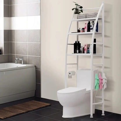 Étagère Salle de Bain 3 Niveaux en Métal
