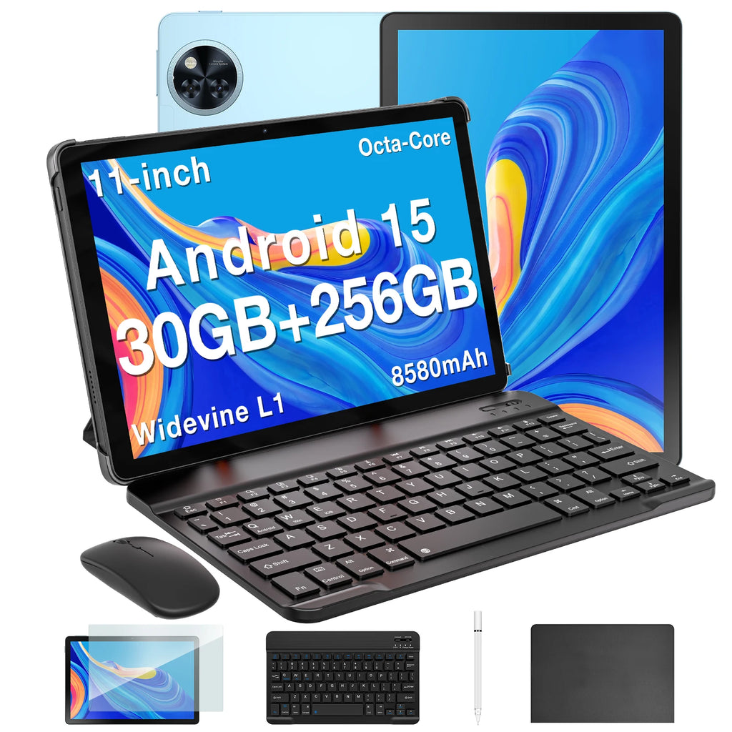 Tablette DOOGEE U11 Pro 11" Android 16 - 30GB RAM (6+24) + 256GB - Écran 90Hz - 8580mAh