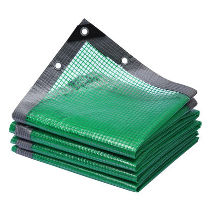 Bâche transparente imperméable PE 180g/m² – Balcon, Serre, Jardin, Camping | 2 couleurs