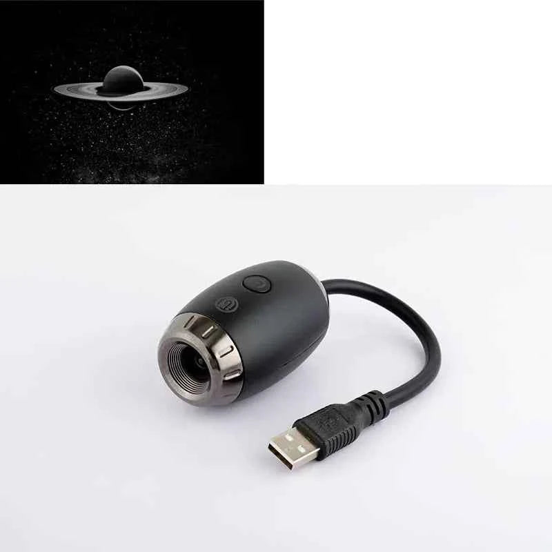 Projecteur d'Étoiles USB LED - Lumière d'Ambiance Galaxie pour Voiture et Intérieur