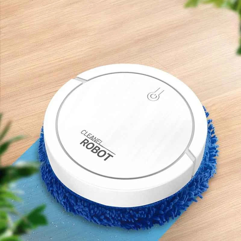 Robot Laveur Intelligent Sec et Humide - Machine de Nettoyage Rechargeable Automatique pour Maison