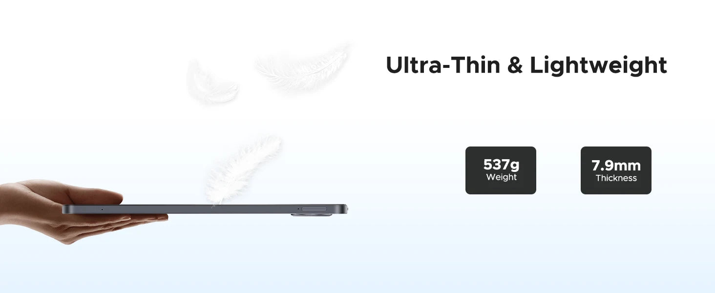 Tablette DOOGEE U11 Pro 11" Android 16 - 30GB RAM (6+24) + 256GB - Écran 90Hz - 8580mAh