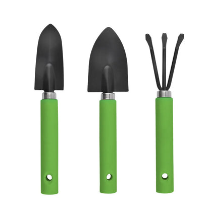 Kit d'Outils de Jardinage 4 Pièces – Pelles, Râteau, Cisaille + Sac de Rangement