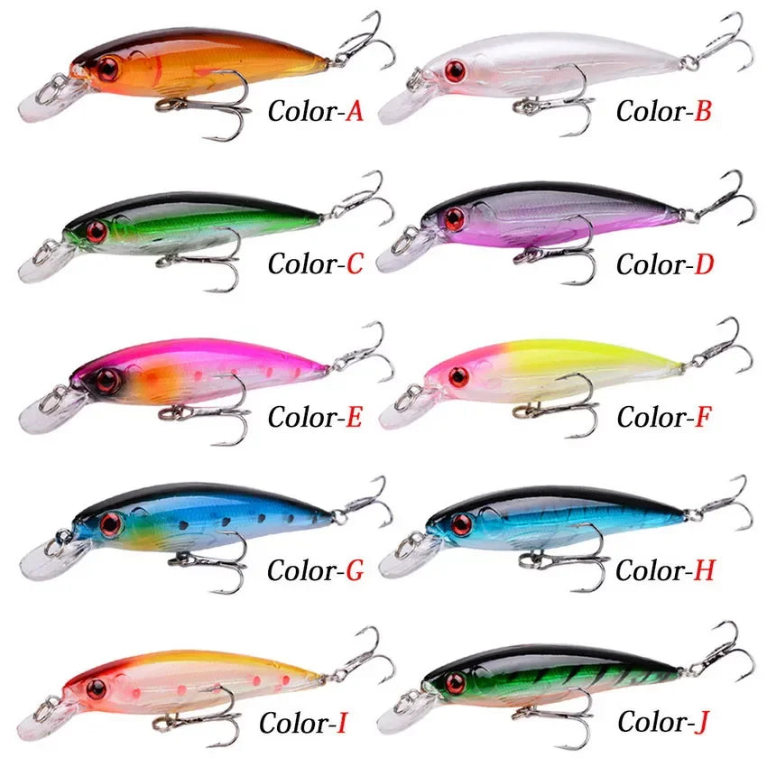 Leurre Pêche Minnow Laser 11cm 13g Poisson Nageur Crankbait Carnassier Brochet Perche Wobbler