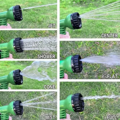 Tuyau d'Arrosage Extensible 15m – Magic Hose Haute Pression avec Pistolet