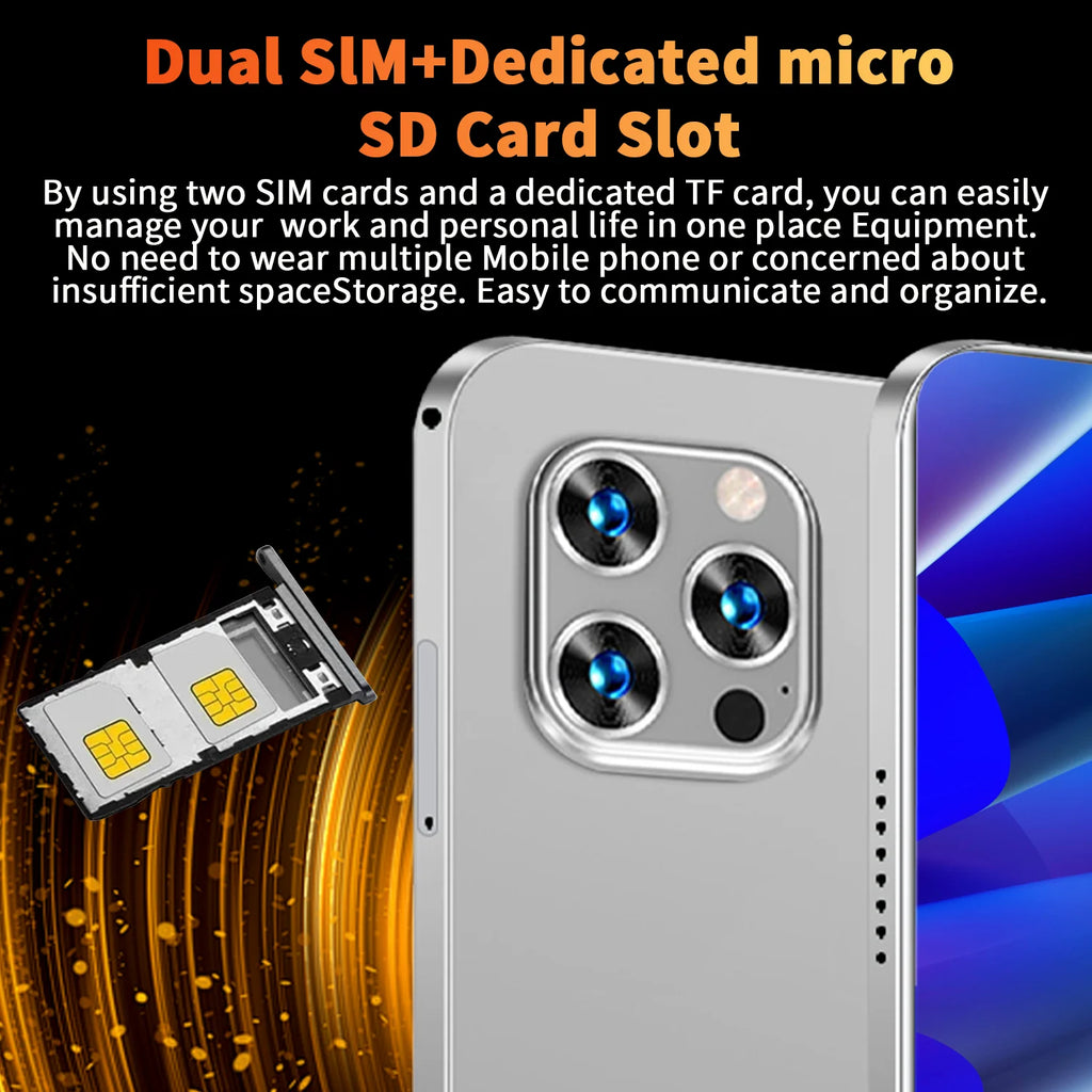 Tablette Android 14 - 10.36" 16GB RAM 1TB ROM, Snapdragon 8 Gen2, 5G, 20000mAh, 4K HD