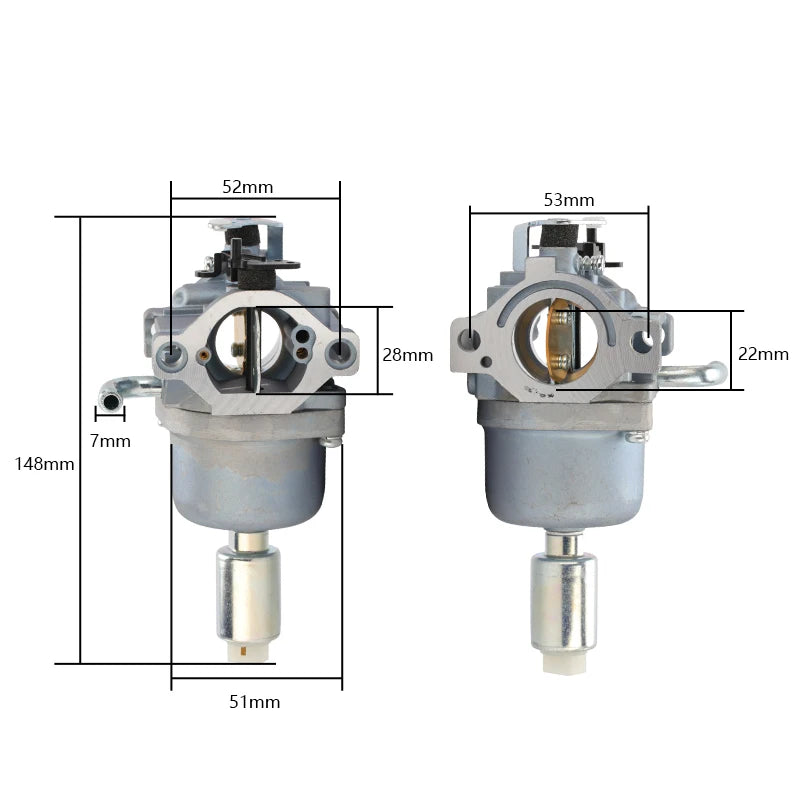 Kit Carburateur pour Briggs & Stratton Intek 14,5–21 CV — Réf. 796109 591731 594593