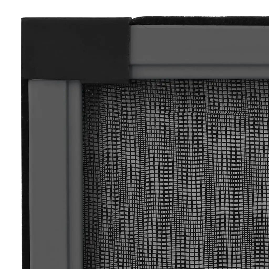 Moustiquaire Extensible pour Fenêtre vidaXL – Cadre Aluminium, (75-143)x50 cm, Sans Perçage