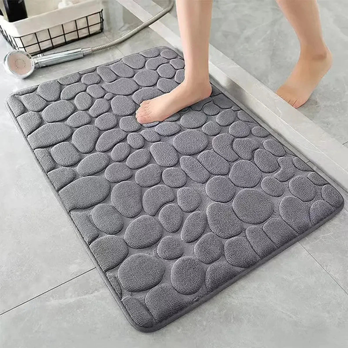 Tapis de Bain Antidérapant 3D
