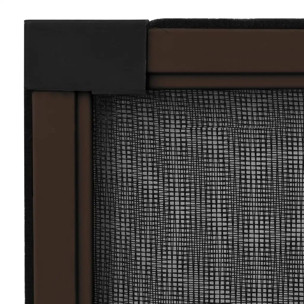 Moustiquaire Extensible pour Fenêtre vidaXL – Cadre Aluminium, (75-143)x50 cm, Sans Perçage