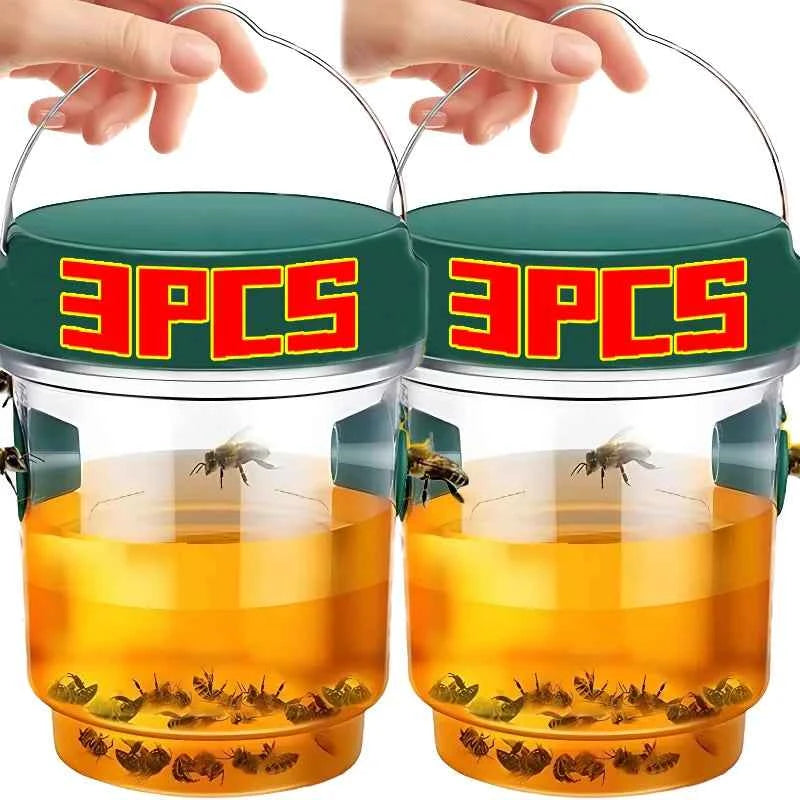 Piège Réutilisable - Anti Frelons asiatique et Mouches