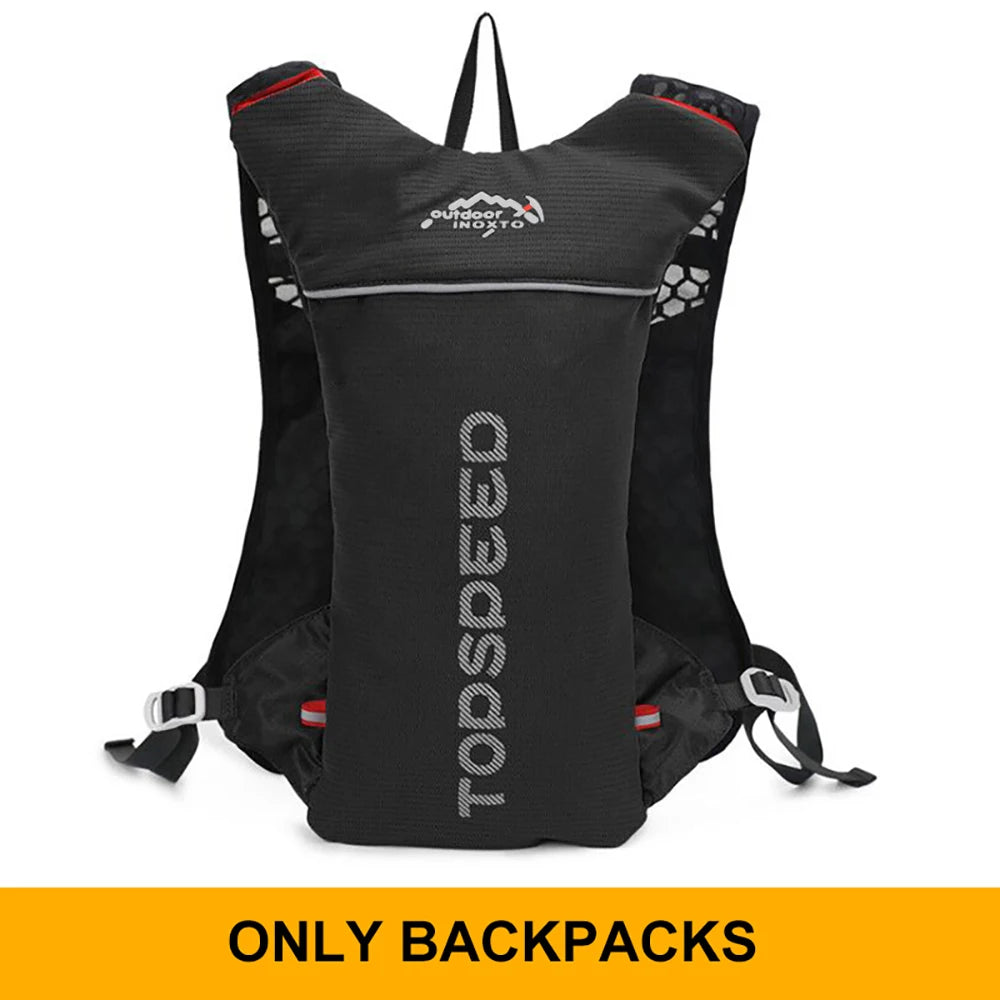Sac à dos ultraléger 5L pour la course en pleine nature, gilet d'hydratation pour le jogging, respirant, idéal pour le marathon, le vélo et le fitness. 