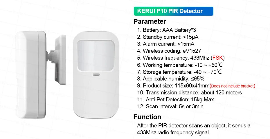 Alarme Maison KERUI G70 – Écran Tactile 7" IPS, 4G/WiFi/GSM, Compatible Tuya, Alexa & Google Home