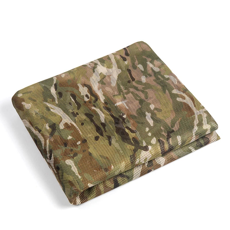 Filet de Camouflage 300D – Tissu Mesh Polyester 1,5x1M | Chasse, Camping, Décoration Jardin
